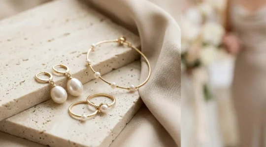 Eleganter Schmuck für Hochzeitsgäste - dezente Accessoires und festliche Details